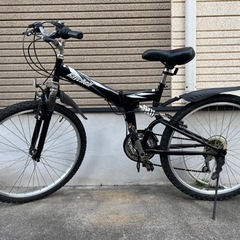 折り畳み自転車　26インチ