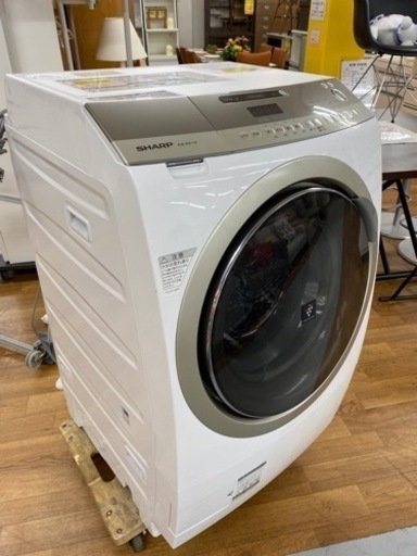 I584 ★ SHARP ドラム式洗濯乾燥機 2015年製 ⭐動作確認済 ⭐クリーニング済