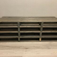 セミダブルサイズ　パレットベット（すのこ）４つ１セットの画像