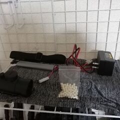 お取り置き中　電動ガン　ダブルイーグル　M4 サイレンサー仕様　対象年齢18歳以上　動作確認済みの画像