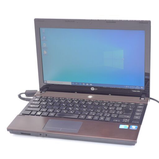 中古動作良品 13インチ 茶色 ノートパソコン HP ProBook 4320s Wi-Fi有 Core i5 4GB 500G DVDRW 無線 Windows10 Office 即使用可