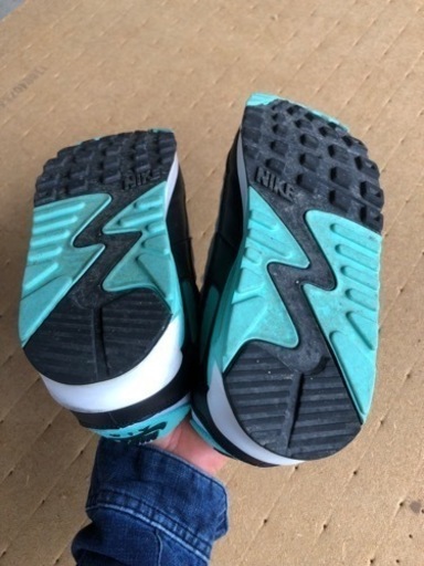 NIKE AIRMAX90 ナイキ エアマックス90 ハイパーターコイズ 靴 スニーカー 27