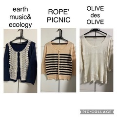 レディース 服  春服/夏服 トップス・カーディガン 3着セット③