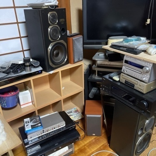 テレビ　レコーダー　アンプ　スピーカー　まとめて　ジャンク