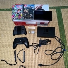 【期間限定】Switch本体 ソフト2本 コントローラー2つ S...