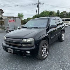 シボレー トレイルブレイザー LTZ 革シート サンルーフ ヒッ...