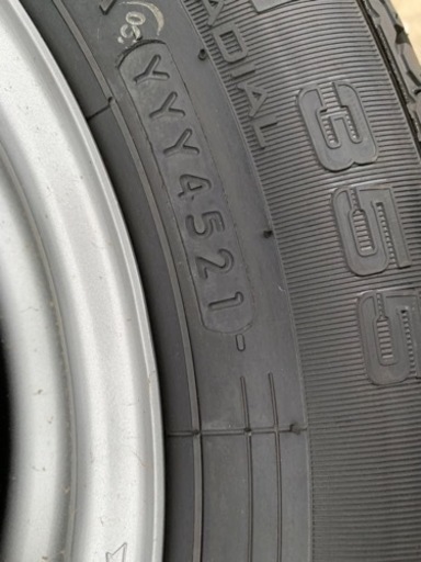145R12▲タイヤ&ホイールセット！新車外し！軽トラック！