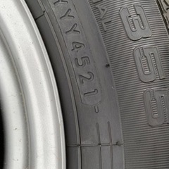 145R12▲タイヤ&ホイールセット！新車外し！軽トラック！の画像