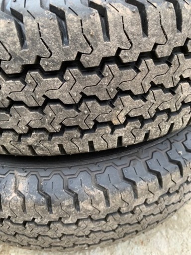145R12▲タイヤ&ホイールセット！新車外し！軽トラック！
