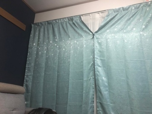 カーテン　紐付き　新品未使用