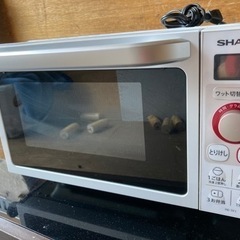 SHARP 電子レンジ　2017年　綺麗です！