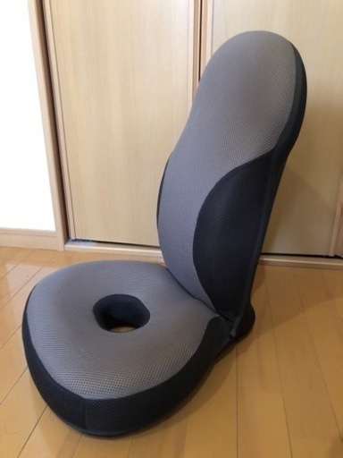 骨盤姿勢ケア座椅子 [ 勝野式 美姿勢習慣 ] 美品