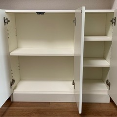 （確約済） キッチンカウンター下収納棚の画像
