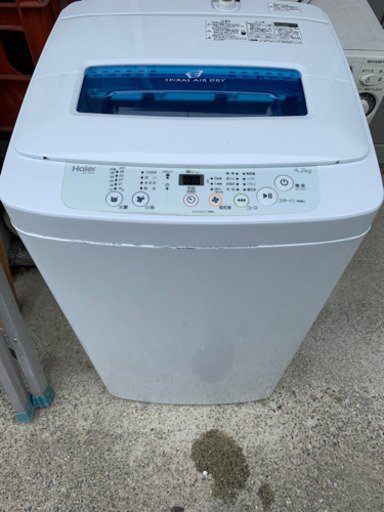 haier 洗濯機4.2k 2016年式　中古