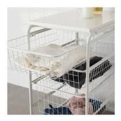 【引越し処分】スライドラック　収納棚　IKEA ALGOT