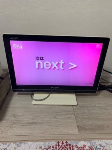 液晶テレビ SHARP AQUOS LC-19K5