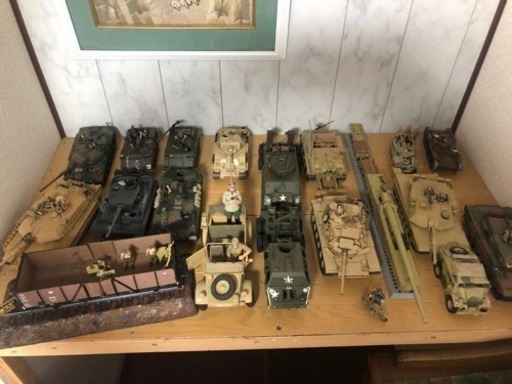 戦車プラモデル完成品