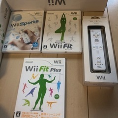 Wii Wii fit ソフト3枚　再値下げの画像