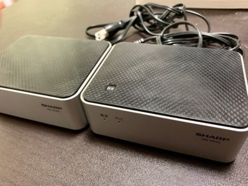 【キャンセルの為再出品】SHARP HN-VA10 PLCアダプター 2台セット