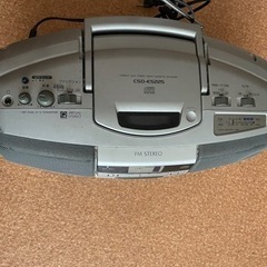 CDラジカセの画像