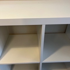 IKEA カラックス　白の画像