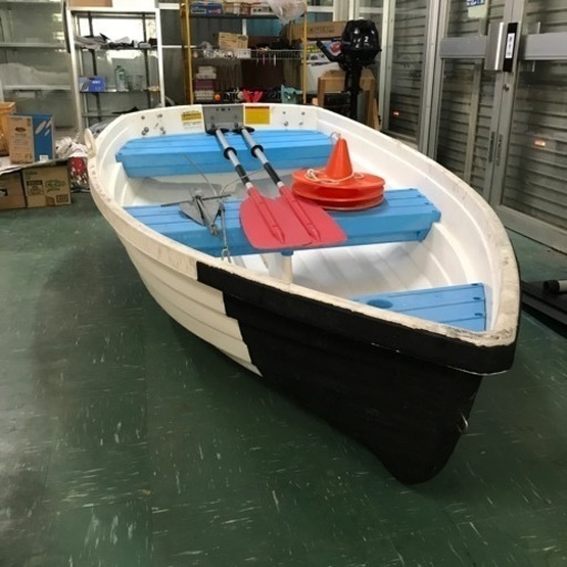 取引成立！２馬力エンジン付きボート