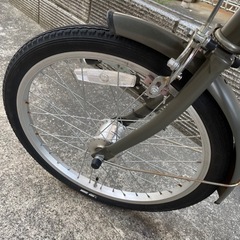 前後　子供乗せ自転車　ママチャリ 非電動の画像