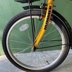 HUMMER 折りたたみ自転車の画像