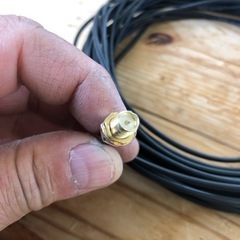 防犯カメラアンテナケーブル　値下げしました。の画像