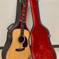 ギター　morris w-80 ケース付き