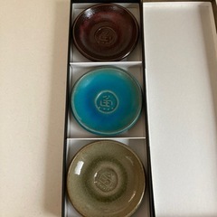 魚蓮坊窯　小皿3枚の画像