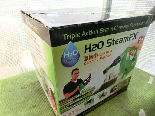 F805　テレショップ　ウルトラ　スチーム　H2O STEAMFX　未使用品  H2O  STEAMFX