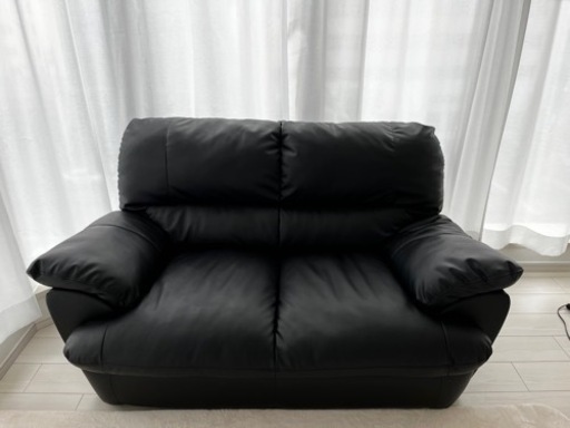 直接引き取り限定　ニトリ　2人掛け　ソファ　Nシールド