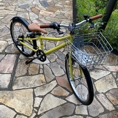 コーダーブルーム　アッソン　イエロー　　22インチ　自転車 22インチこども自転車】コーダブルーム