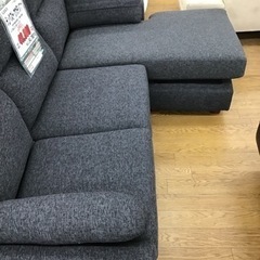 KP-115【ご来店頂ける方限定】松田家具　テンペスト　カウチソファ　グレー