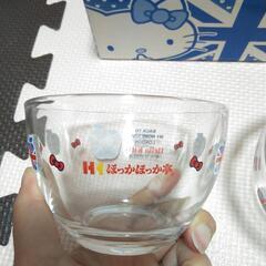 非売品　ハローキティ　ガラス　デザートボウル　2個セットの画像