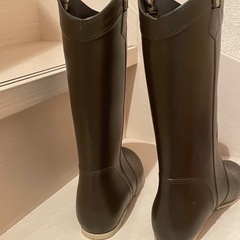 超美品！レディースレインブーツの画像