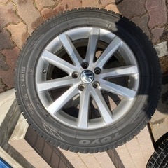 VW 純正ホイール17インチ　スタッドレス付き