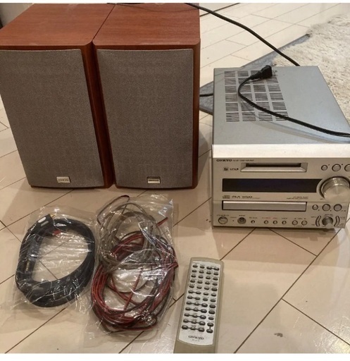 ONKYO D-SX7A スピーカー　FR-X7A アンプ