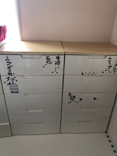 お取引中　5段チェスト