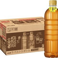 アサヒ飲料 十六茶麦茶 ラベルレスボトル 660ml×24本 [...