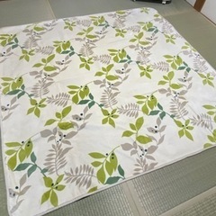 冬用ラグの画像