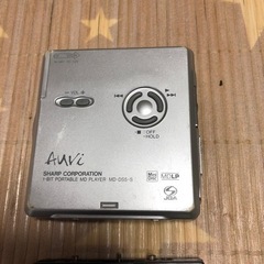 【差し上げます】SHARP  MDプレイヤーの画像