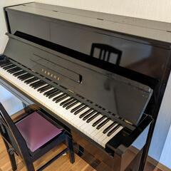 （引き渡し決定）YAMAHA アップライトピアノ　椅子セットの画像