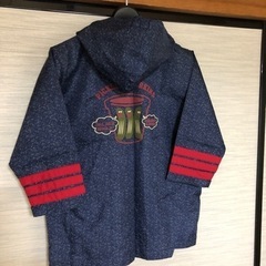 【再値下げ！】幼児レインコート　９０　袋付きの画像