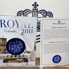 【愛品館江戸川店】ロイヤルコペンハーゲン イヤープレート 2011年版 / 平成23年 未使用品 ID102-024995-007の画像
