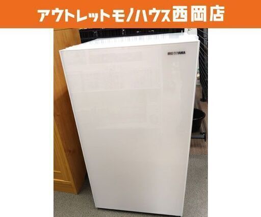 高年式 西岡店 1ドア 冷蔵庫 93L 2021年製 KRJD-9GA-W アイリスオーヤマ IRIS OHYAMA ホワイト 100L以下