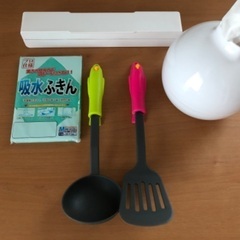 お取引決定(9/15まで)キッチングッズ4点とティッシュケース