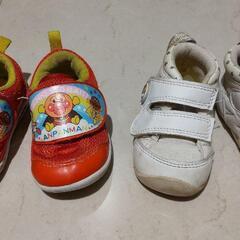中古5足セットベビースニーカー10ヵ月～2歳/11.5cm12.5cm13.0cmの画像