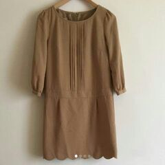 OFUON　ひざ丈ワンピース